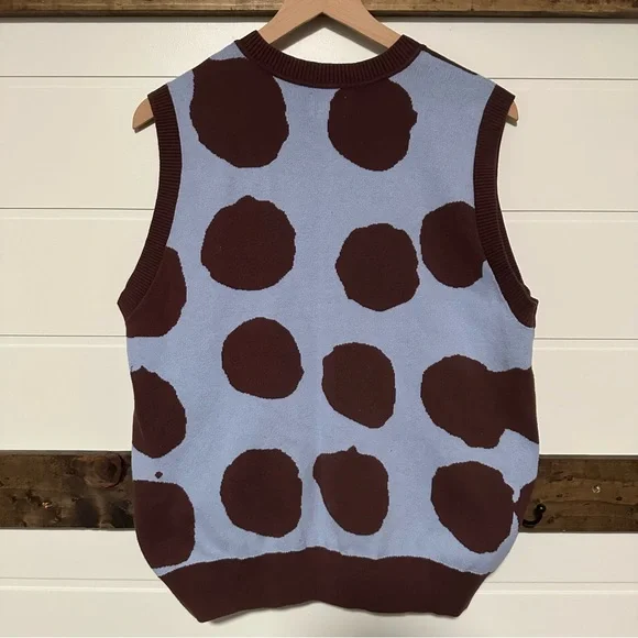 ✨ OBEY Polka Dot Sweater Vest ✨ - Picture 2 of 6
